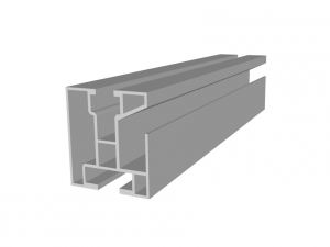 Al profil Solar - 45x40 Cable l=4300mm